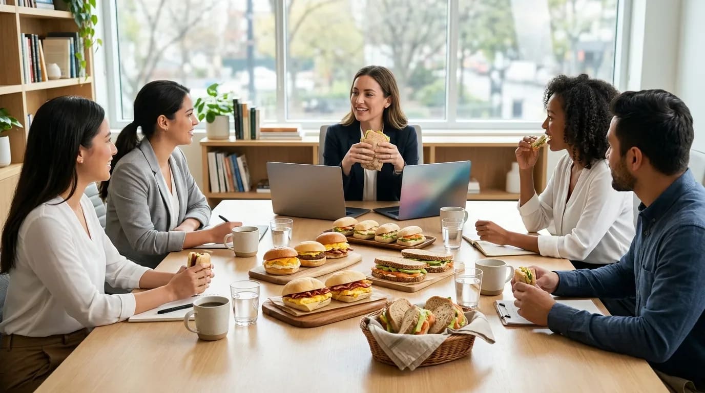 What Are the Best Sandwiches for a Morning Meeting?