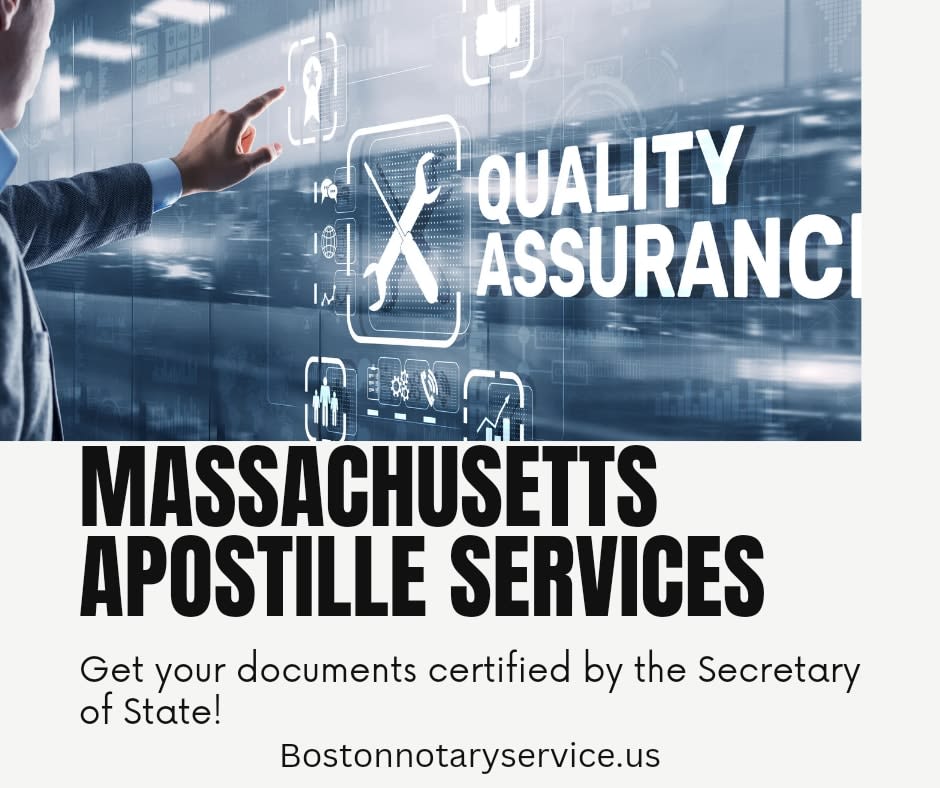 Massachusetts Apostille Services: Certification by Secretary of State