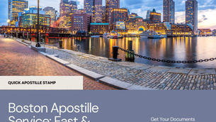 Massachusetts Apostille Service in Boston | Fast and Reliable Apostille Stamp Services