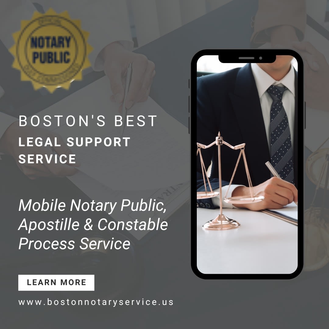 The Boston Notary Service Difference