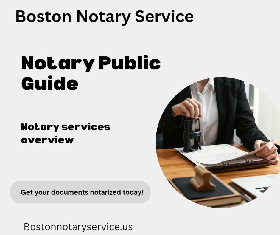 Essential Guide to Notary Public Services in Massachusetts