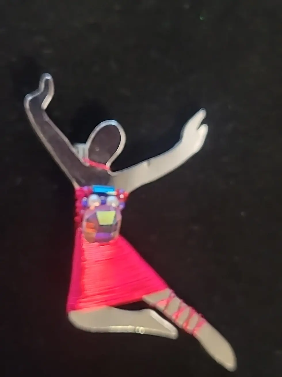 Thumbnail: Rare 1997 Liztech Leaping Dancer Ballerina Pin