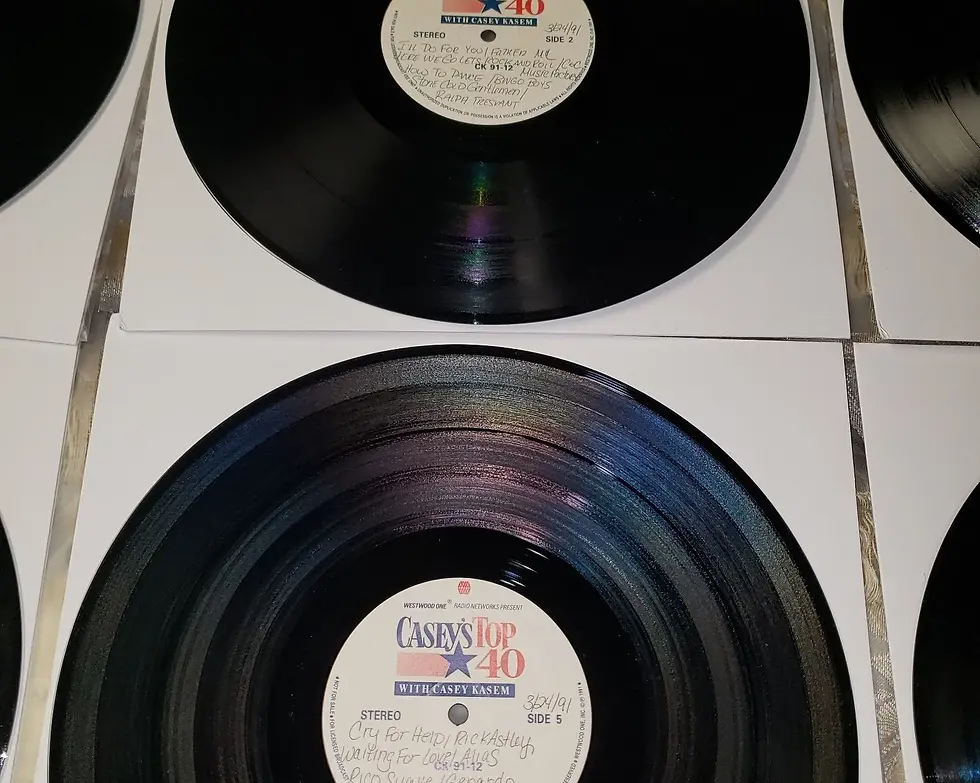Thumbnail: 2 Casey Kasem American Top 40 Vinyl 1991