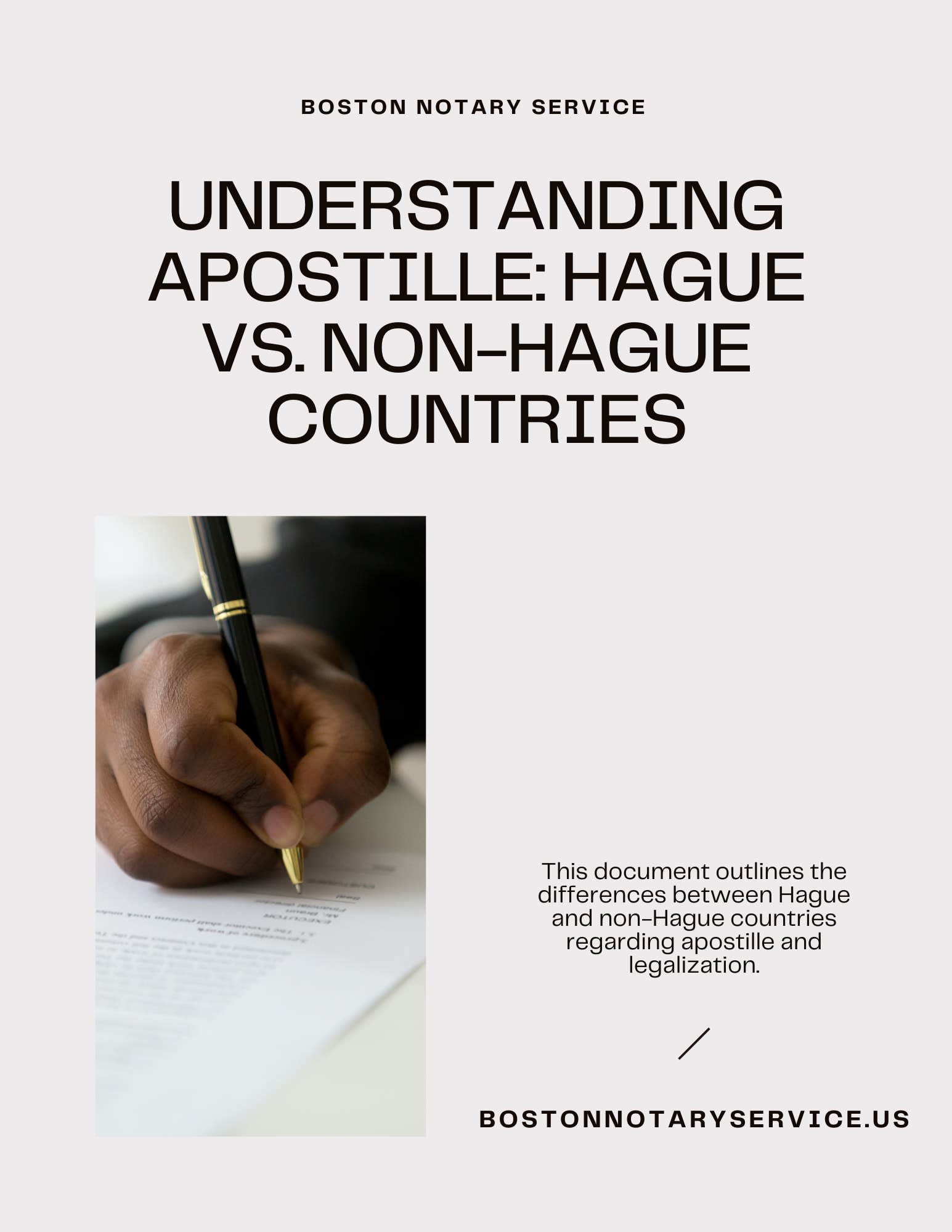 Understanding Apostille and Document Legalization: Hague vs. Non-Hague Countries