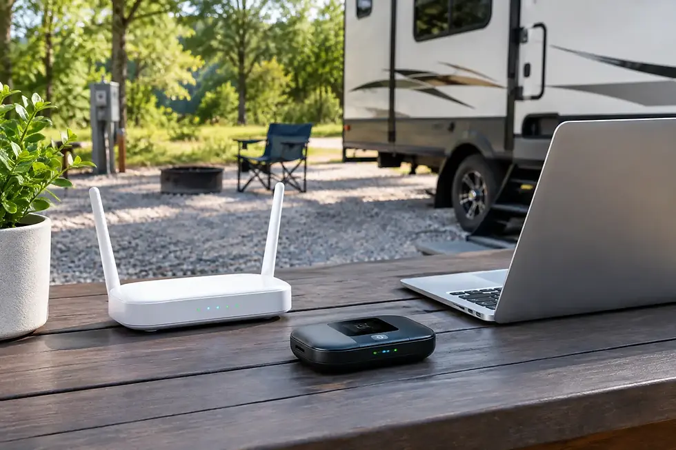 Campground WiFi Versus Mobile Hotspot Options
