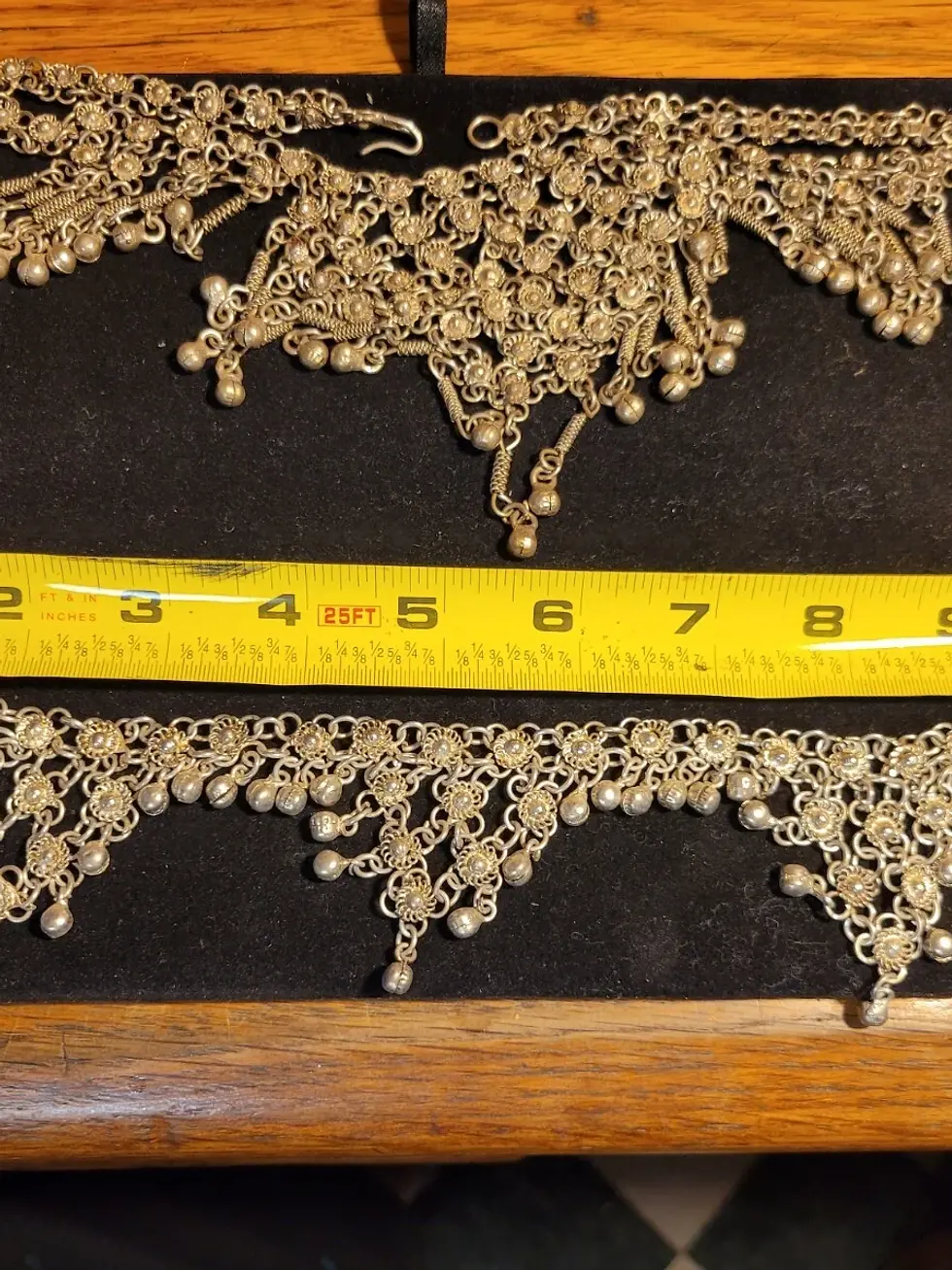 Thumbnail: Vtg Egyptian Filigree Jewelry Set