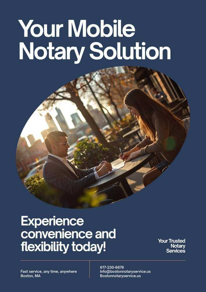 Why a Mobile Notary is Your Best Choice in Boston (And What's Coming Next)