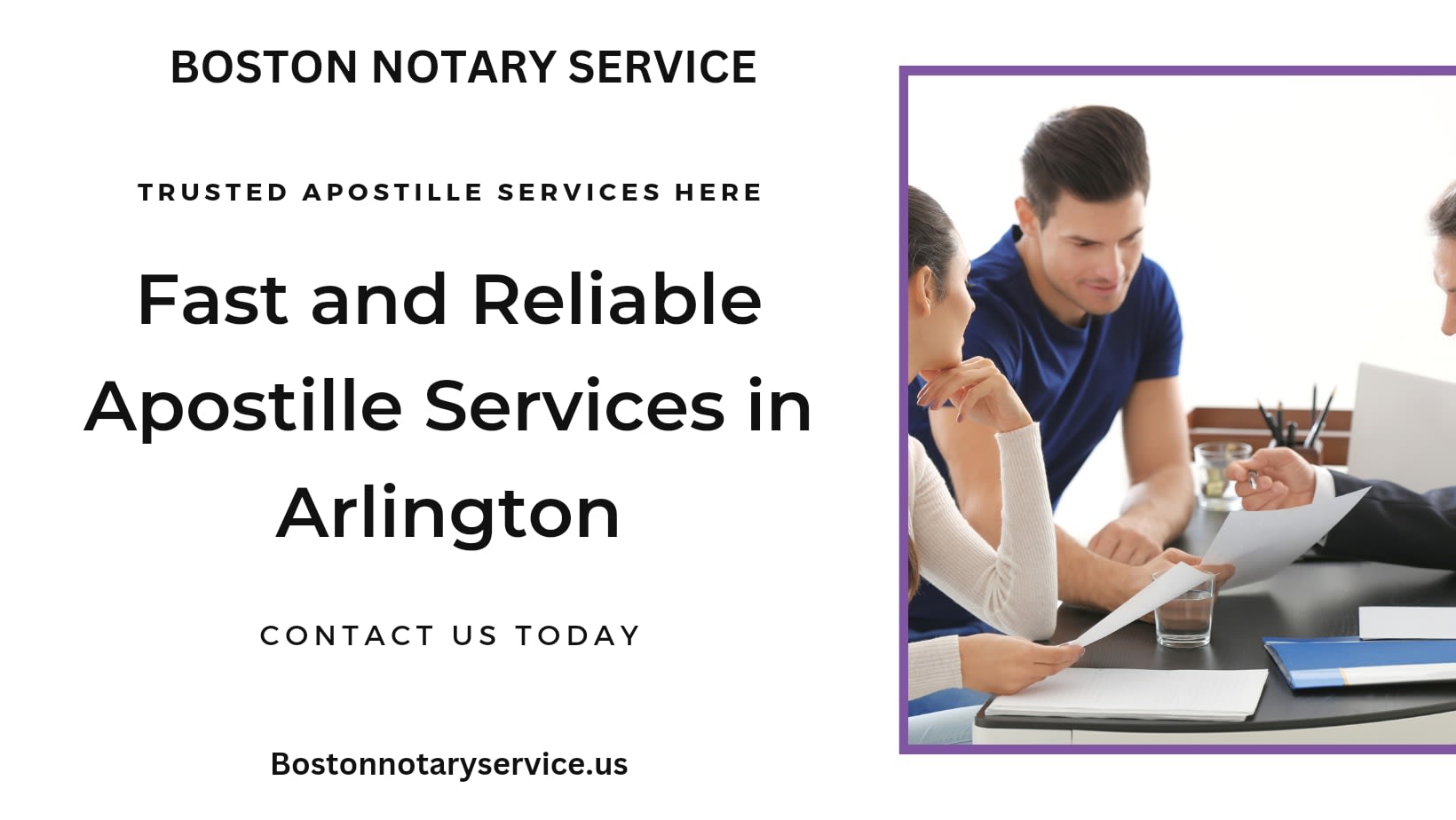 Apostille Services in Arlington, Massachusetts – Provided by Boston Notary Service