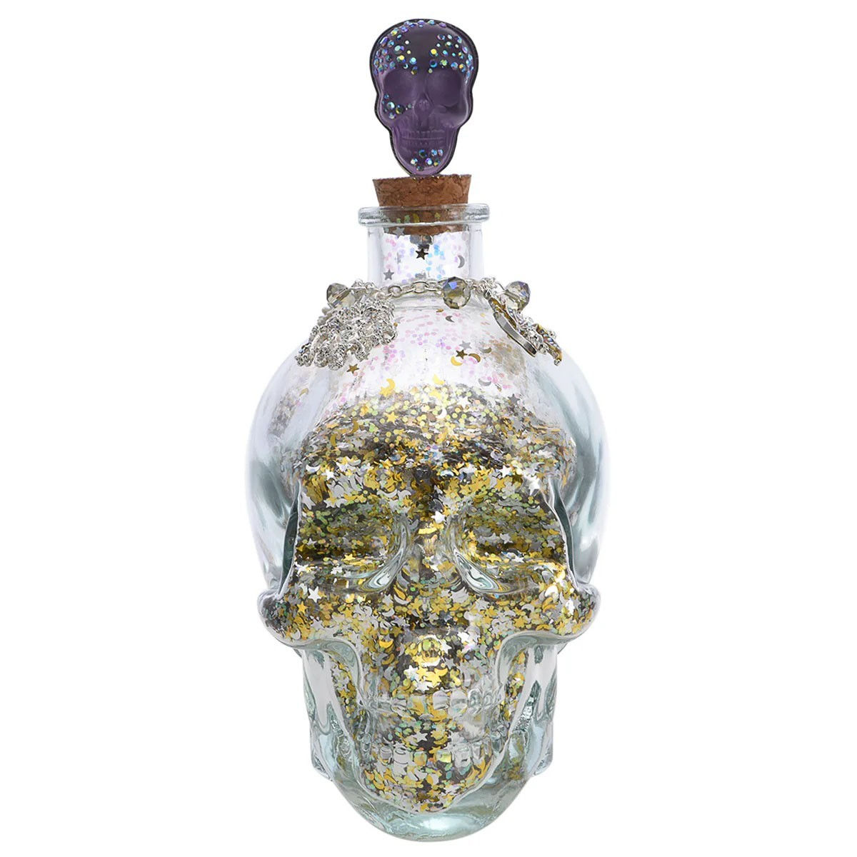 Kirks Folly Mystic Crystal Skull Follydust Bottle sst / twilight purple