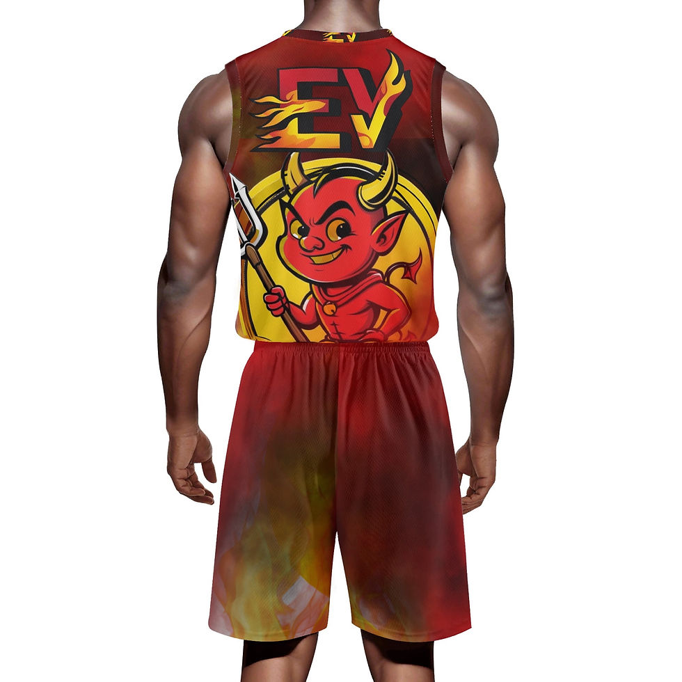Thumbnail: EV Adult Basketball Sports Uniform Jersey & Shorts