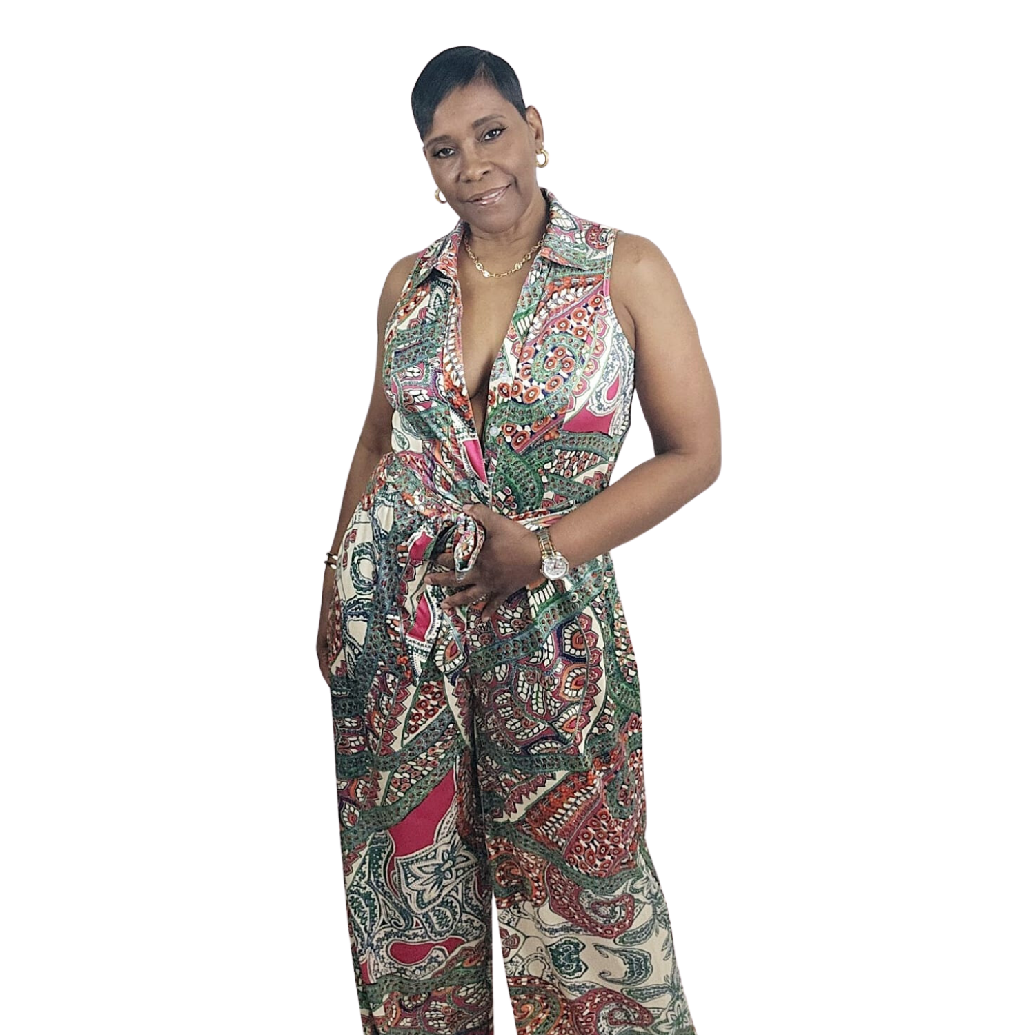 Multi-colored Jumpsuit