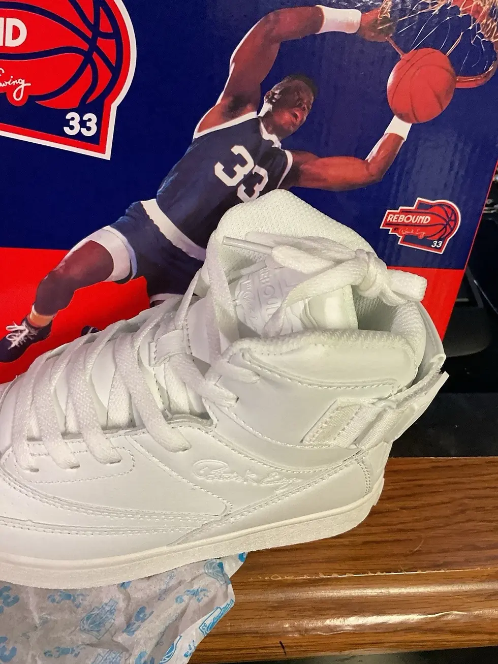 Thumbnail: Patrick Ewing 33 Orion Strap White Size 3.5