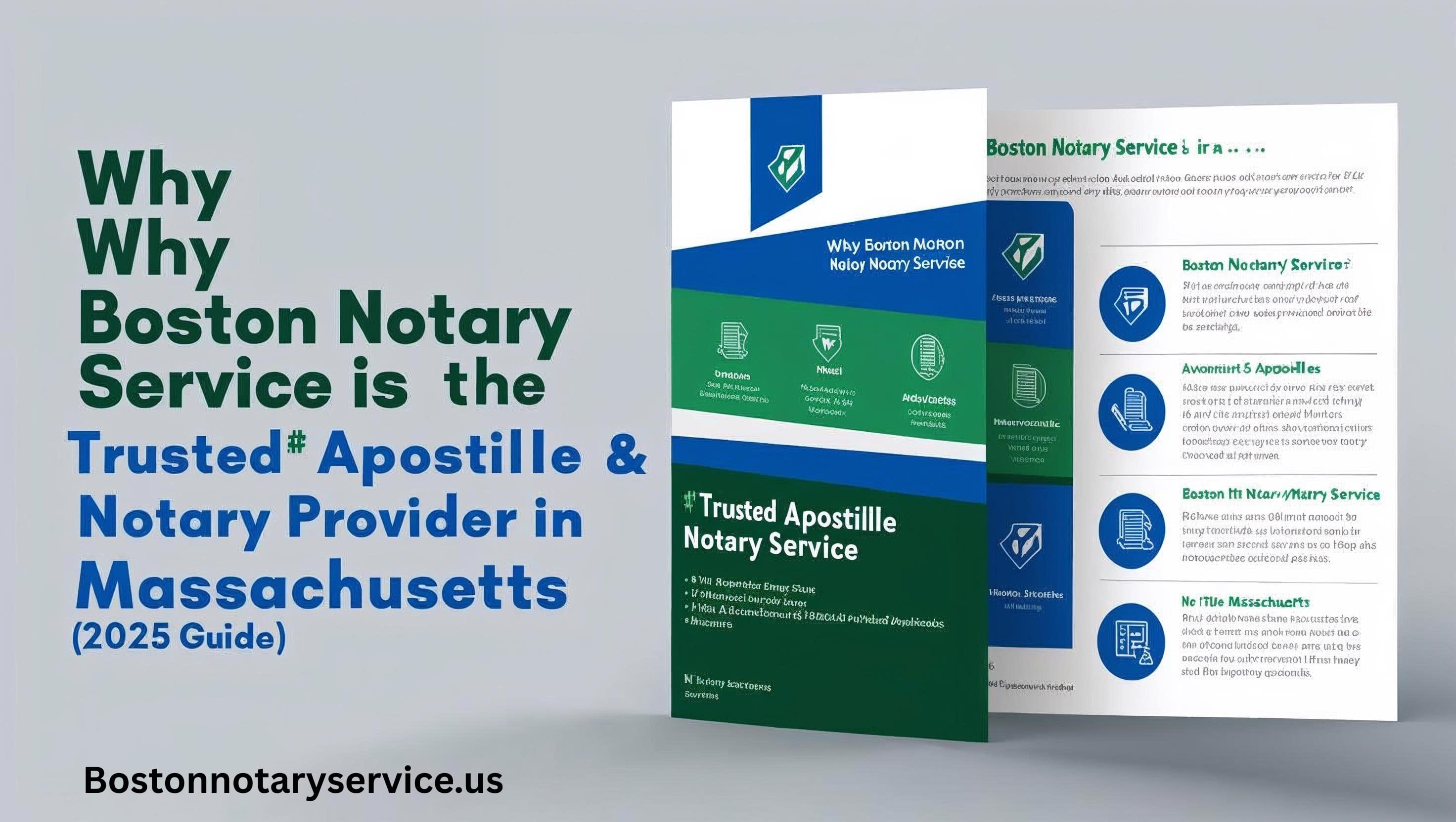 Why Boston Notary Service Is the #1 Trusted Apostille and Notary Provider in Massachusetts (2025 Guide)