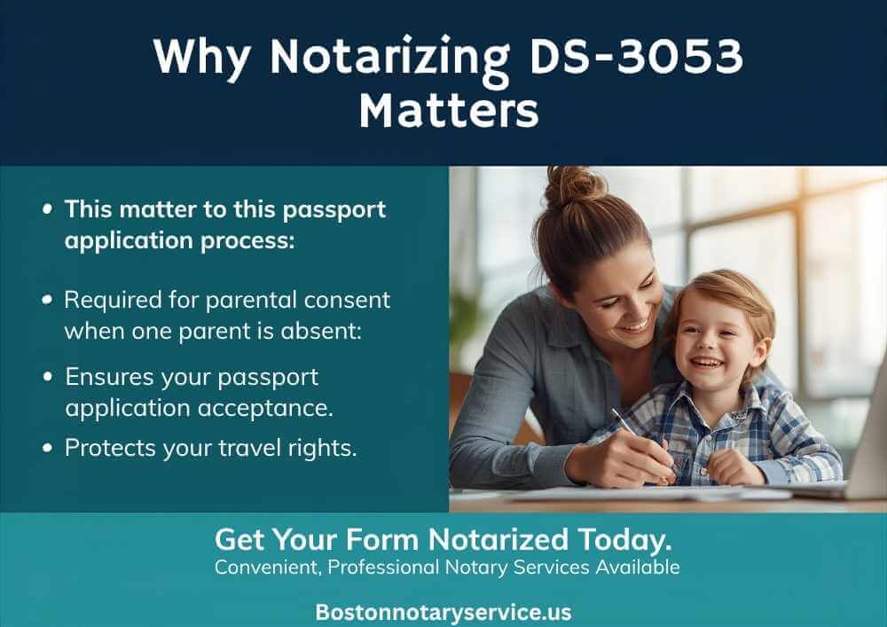 Notarizing Form DS-3053 for a Child’s U.S. Passport: Complete Guide for Parents