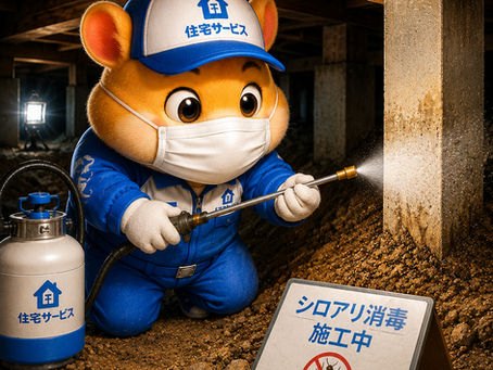 シロアリの季節