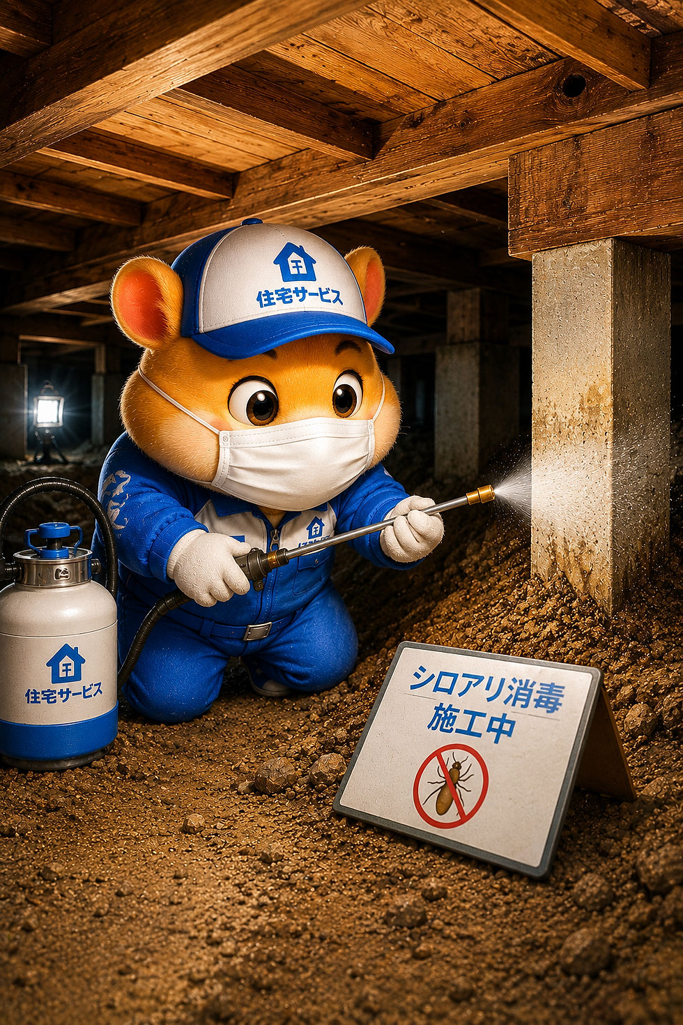 シロアリの季節