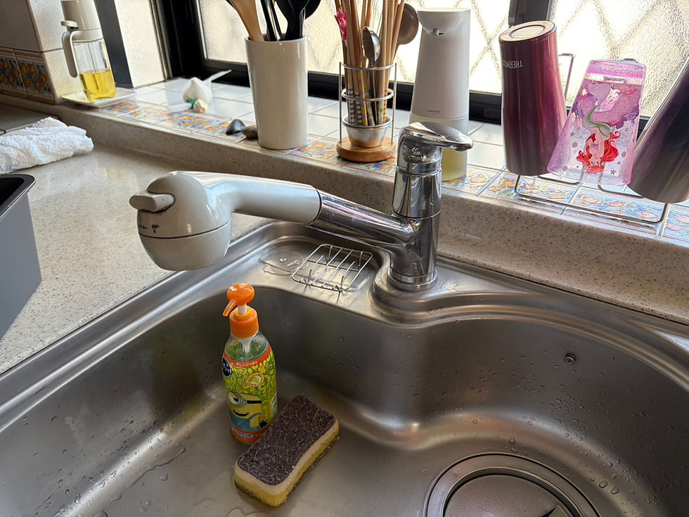 キッチン混合水栓交換