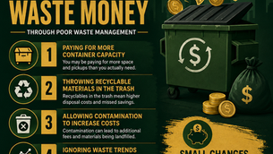 5 Hidden Ways Businesses Waste Money Through Poor Waste Management