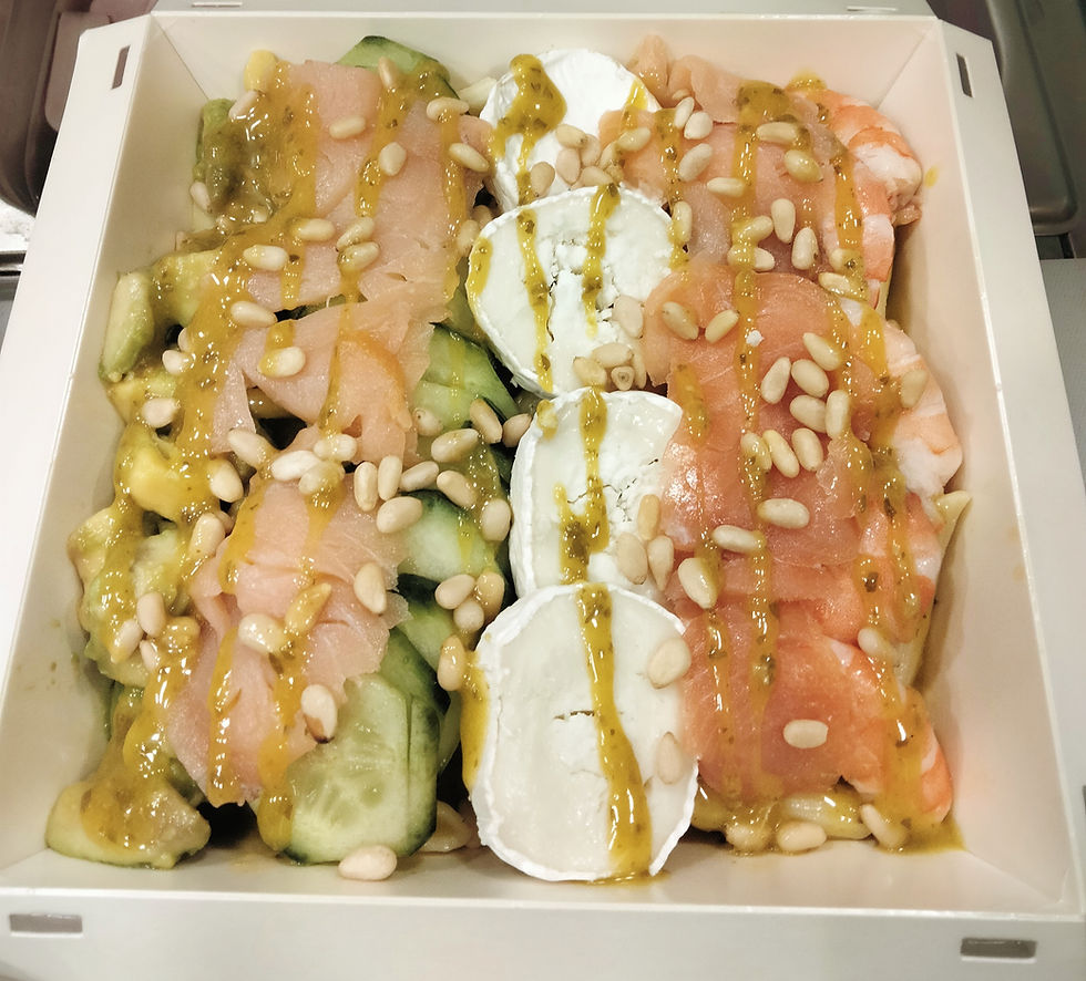 Miniature : Salade base + 6 ingredients 