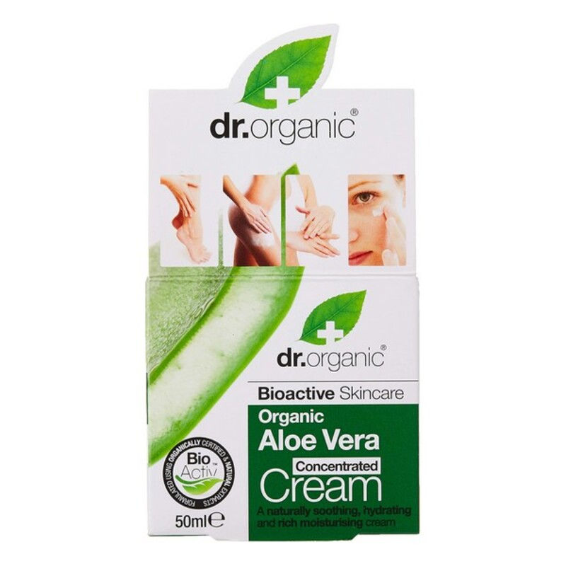 Miniaturbild: Feuchtigkeitscreme Aloe Vera Concentrated Cream Dr.Organic (50 ml)