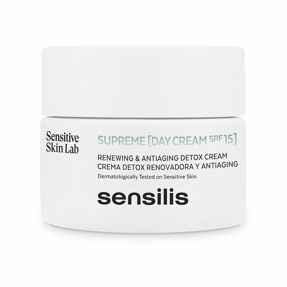 Anti-Aging-Tagescreme Sensilis Supreme Detox Renew Spf 15+ (50 ml)