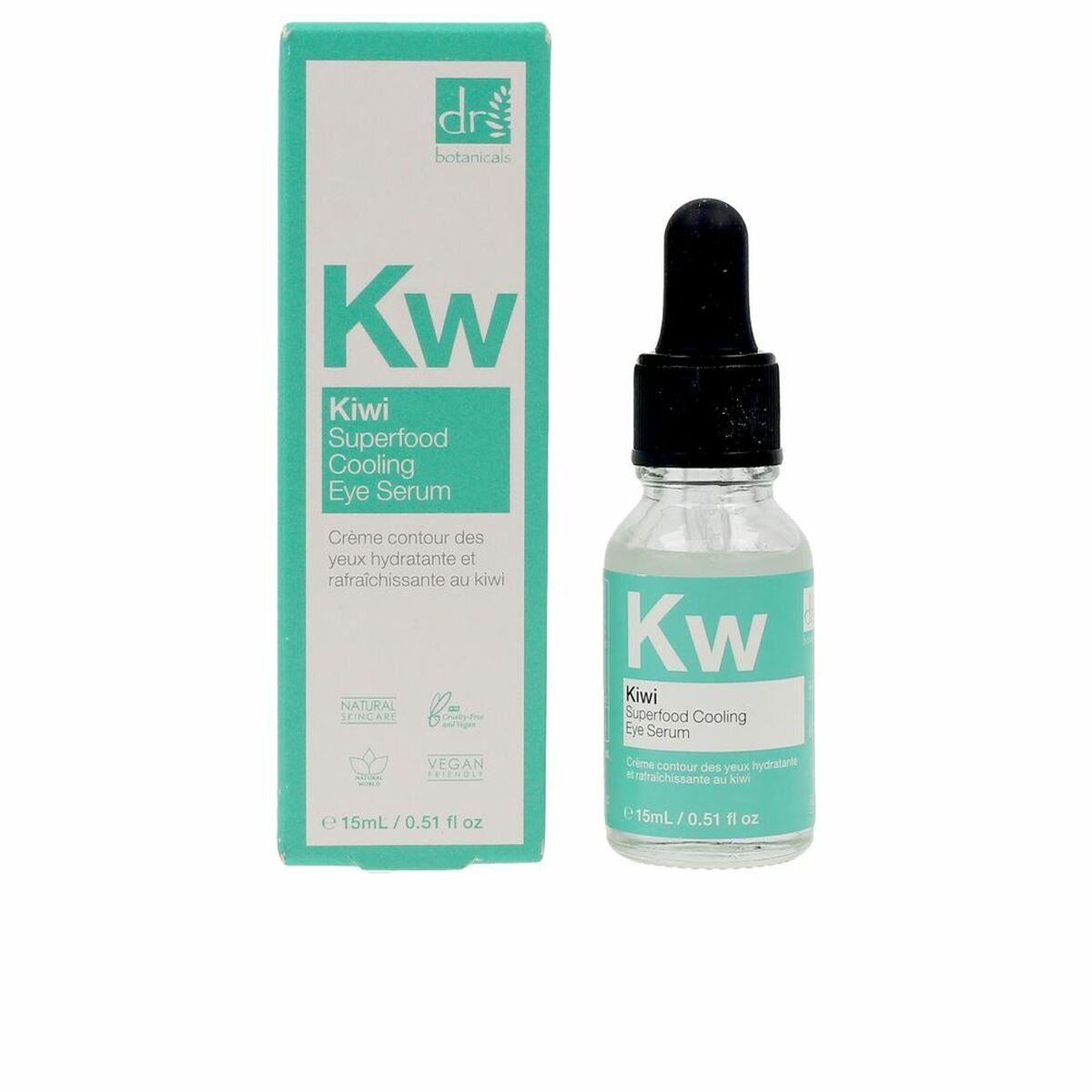 Augenkonturserum Botanicals Kiwi Superfood Feuchtigkeitsspendend Erfrischend (15