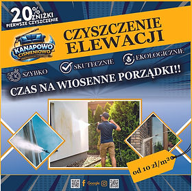 czyszczenie elewacji