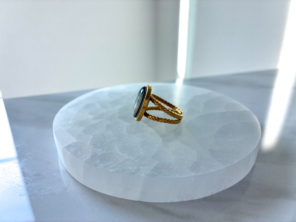 Thumbnail: Abalone Shell Ring 
