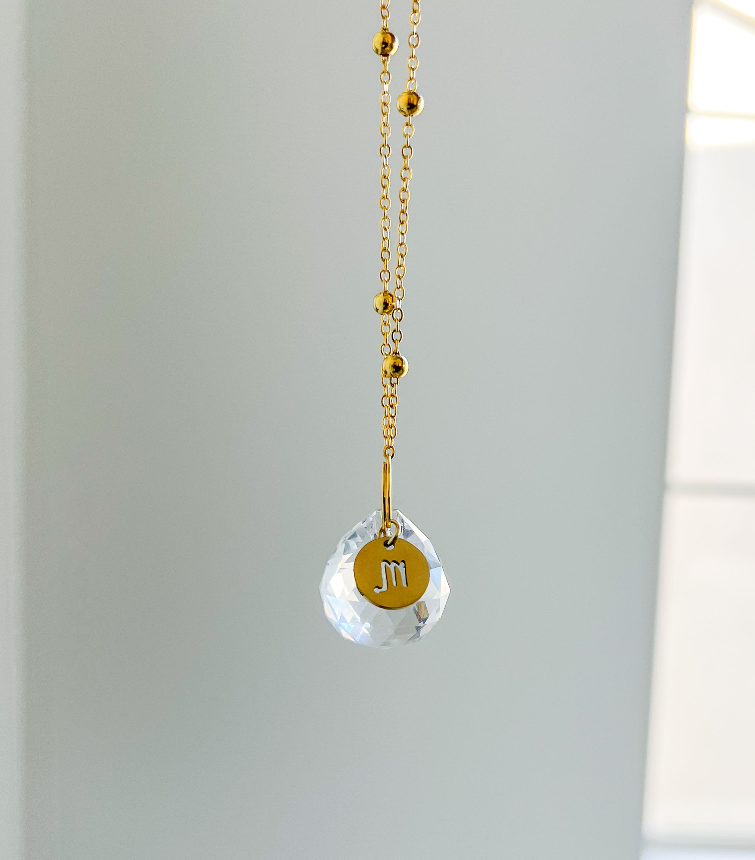 Car Mirror Zodiac Crystal 