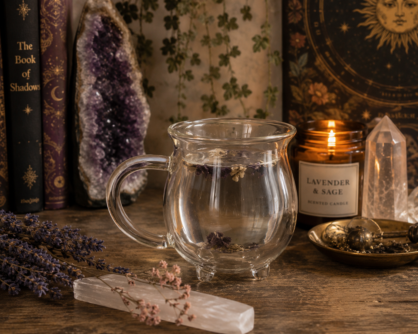 Glass Magic Cauldron Mug