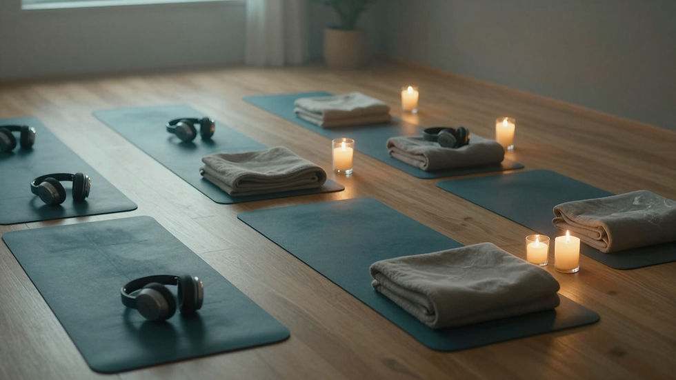 Breathwork setup before class
