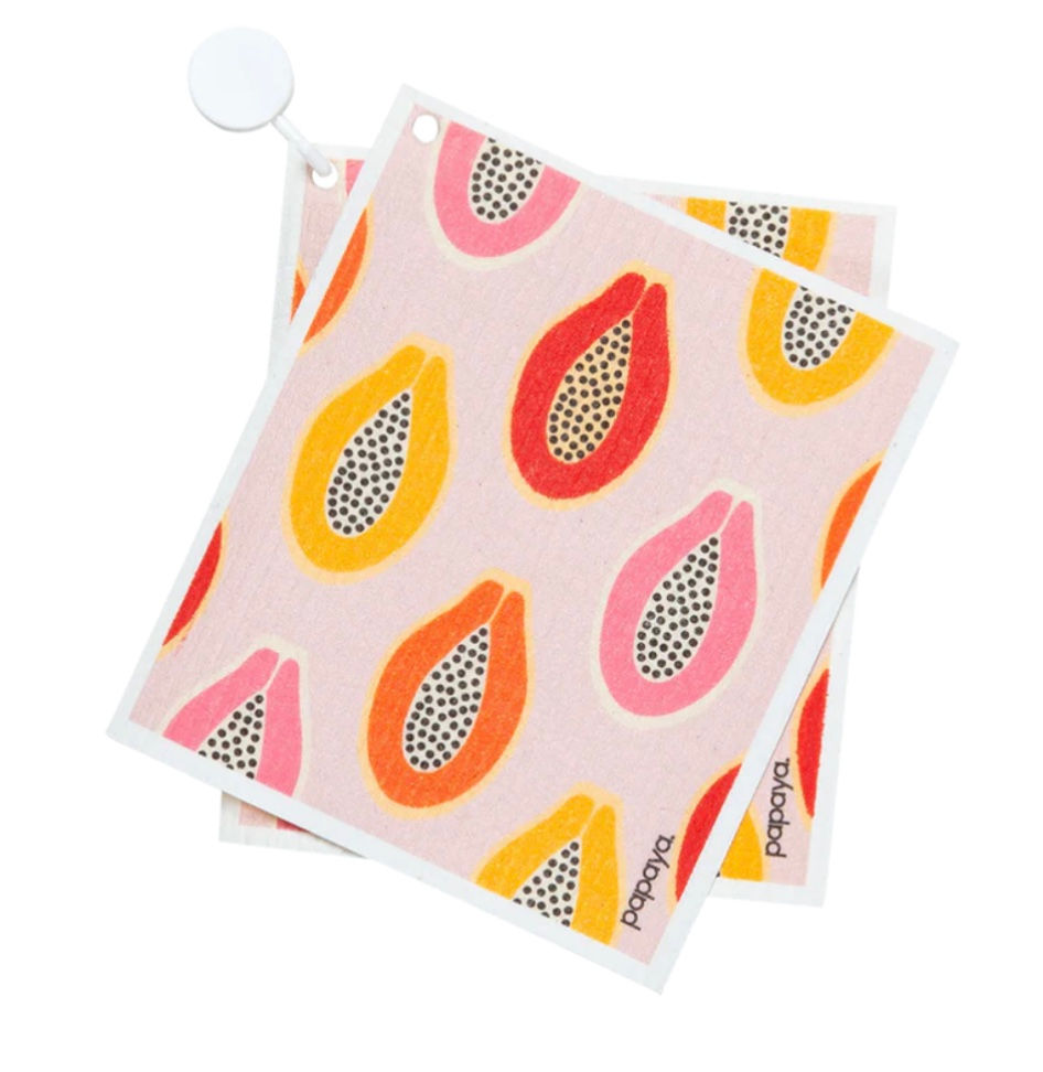 Papaya Reusable Paper Towels Brownstone Wellness