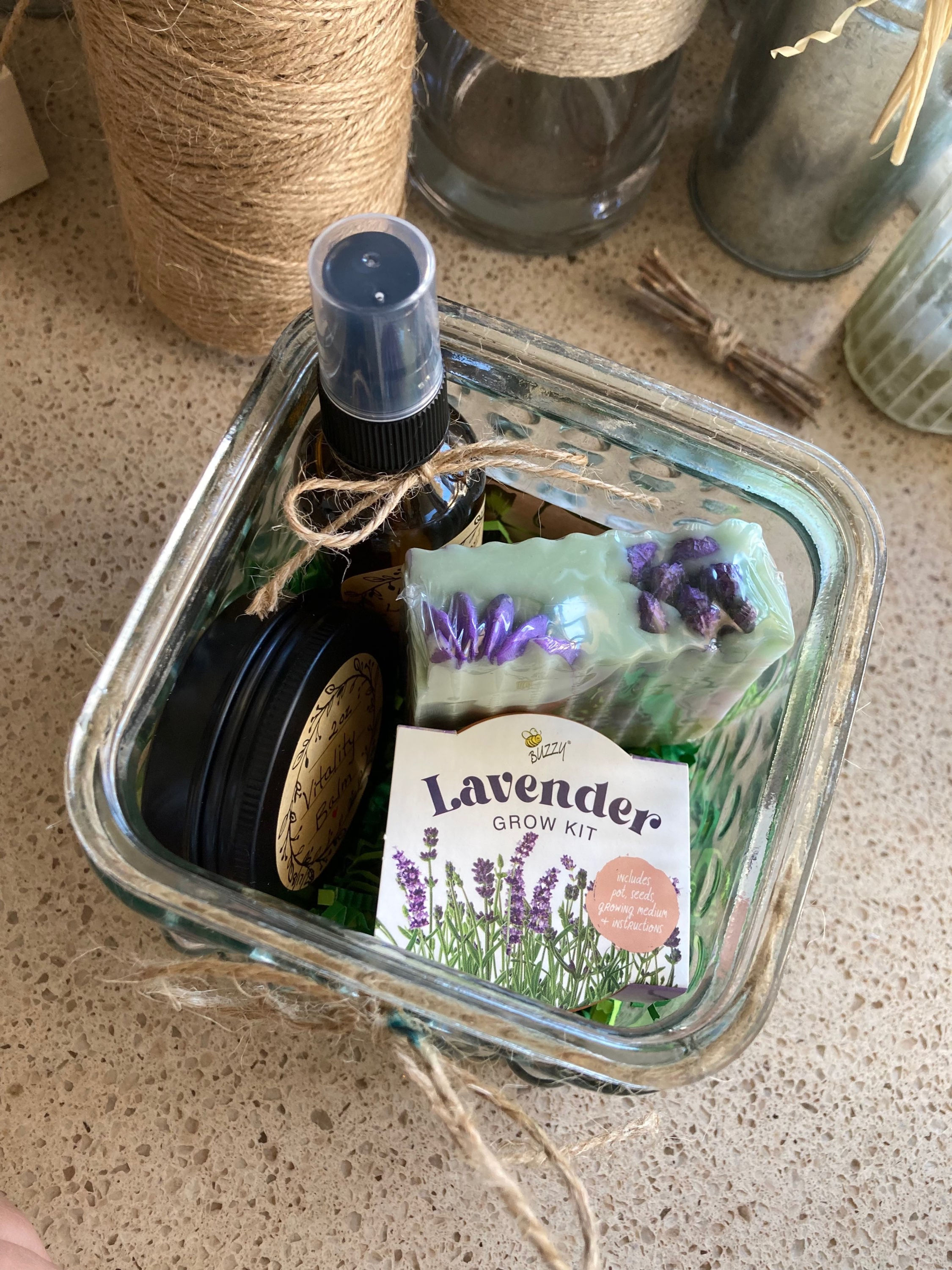 Gift Basket 🪻🧼- Lavender Garden