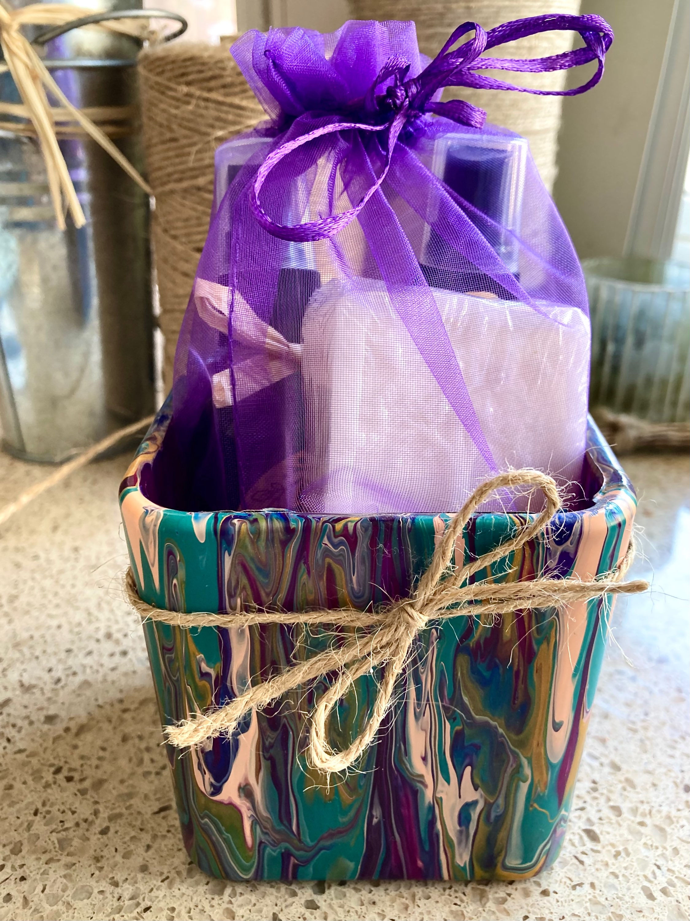 Gift Basket- Luxury Lavander 🪻