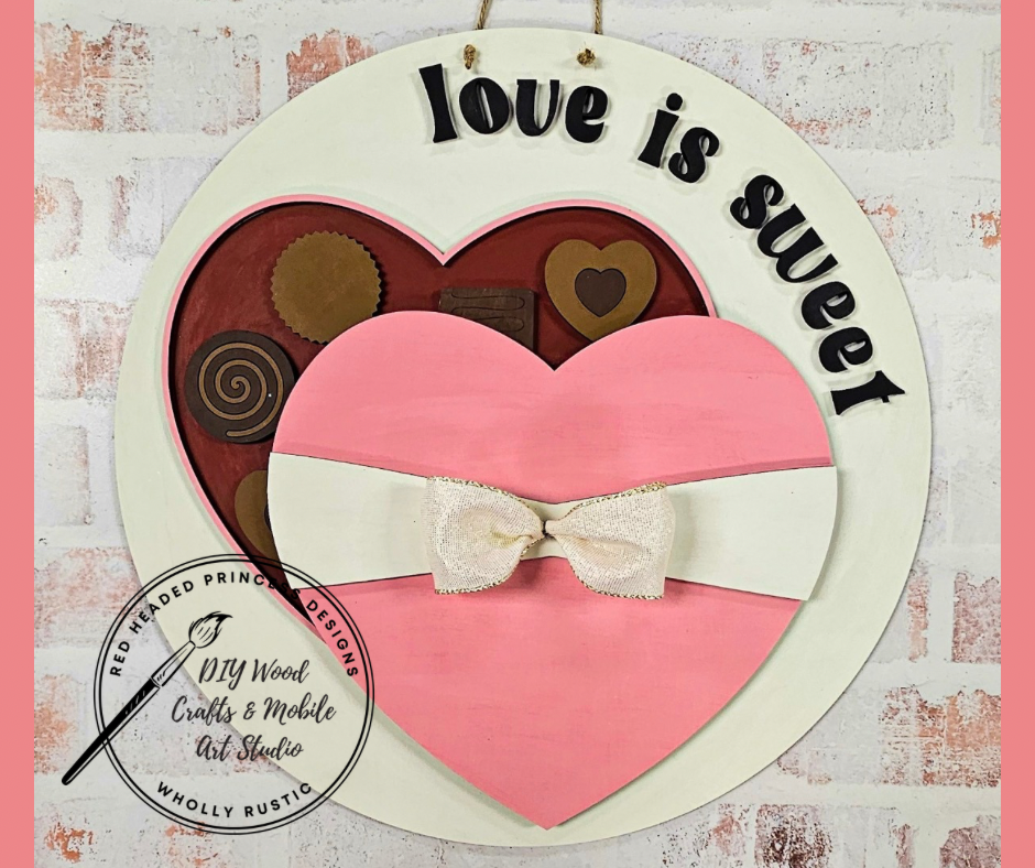 Love is Sweet DIY Door Hanger Kit!