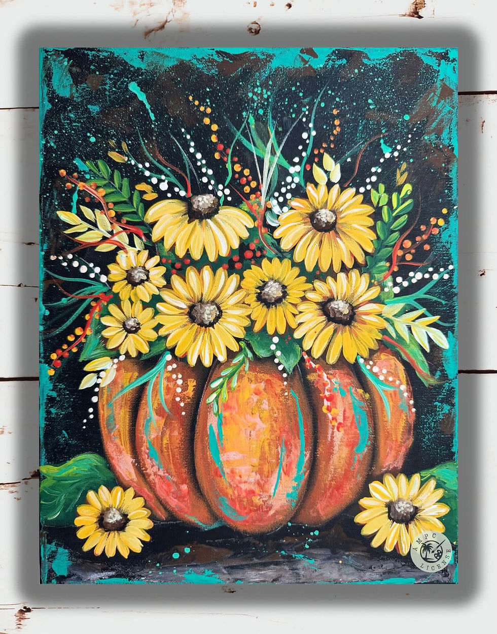 Pumpkin Full of Sunshine Pints and Paints at Our Lady of Perpetual Hops