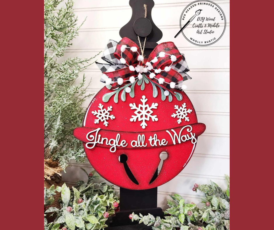 Jingle Bell- Jingle All the Way Door Hanger Kit!