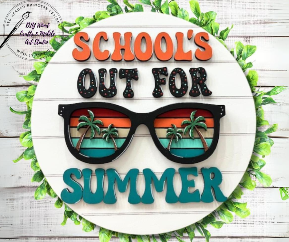 Schools Out for Summer Door Hanger Kit!