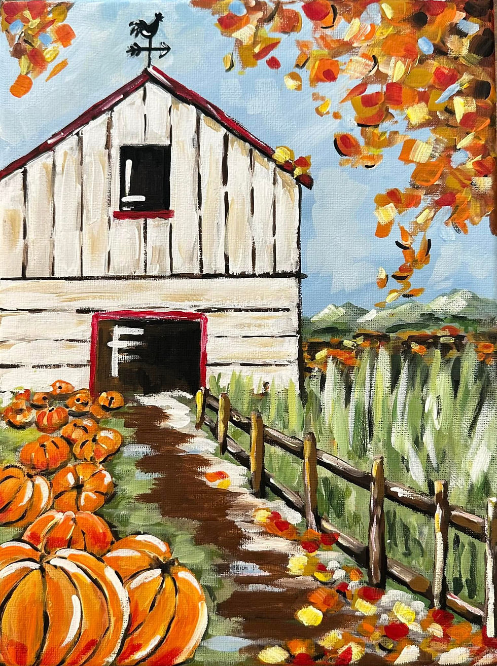 Fall on the Farm Paint and Sip at Baers City Winery