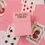 Thumbnail: Pink Library Card Deck of Playing Cards
