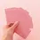 Thumbnail: Pink Library Card Deck of Playing Cards