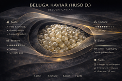 Beluga kaviar (Huso D.)