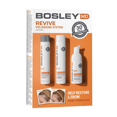 BosleyMD Revive Volumizing System Color Safe Kit 3piece