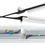 Thumbnail: Color bow- Rat tail clip 2 pack