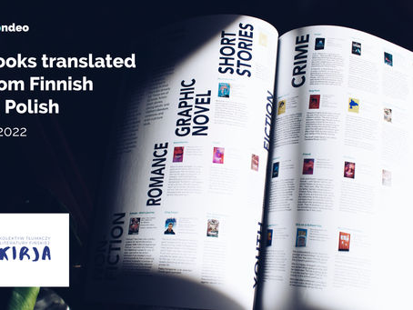 Looking for something to read? Check the list of Finnish books translated to Polish in 2022