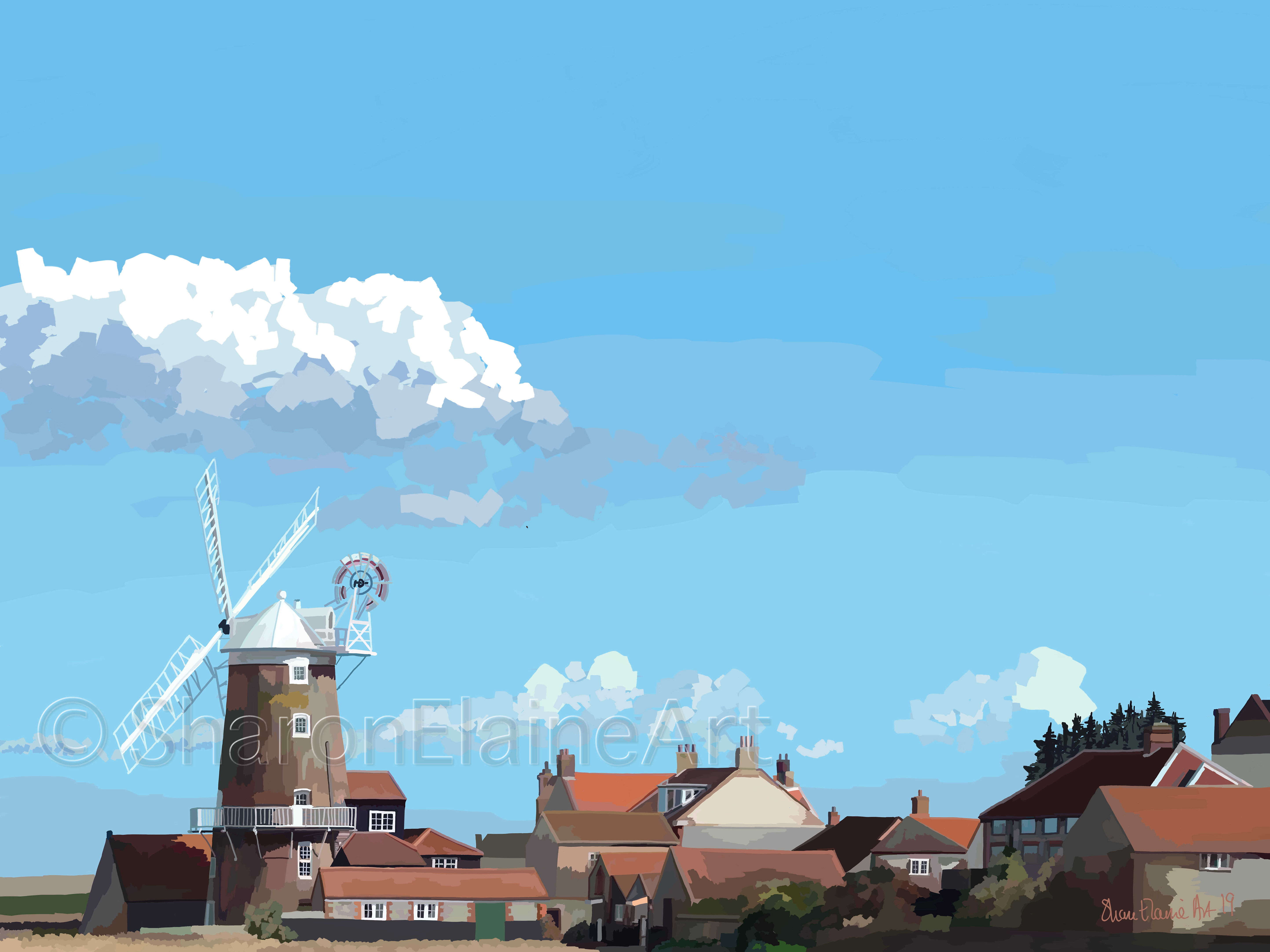 Cley "the Windmill has it"