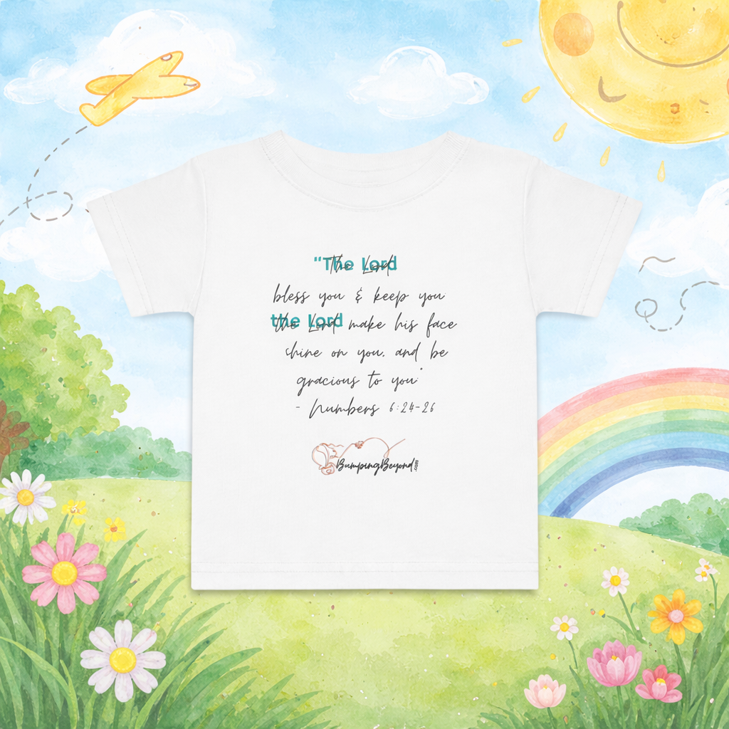 Baby jersey t-shirt Numbers 6:24-26