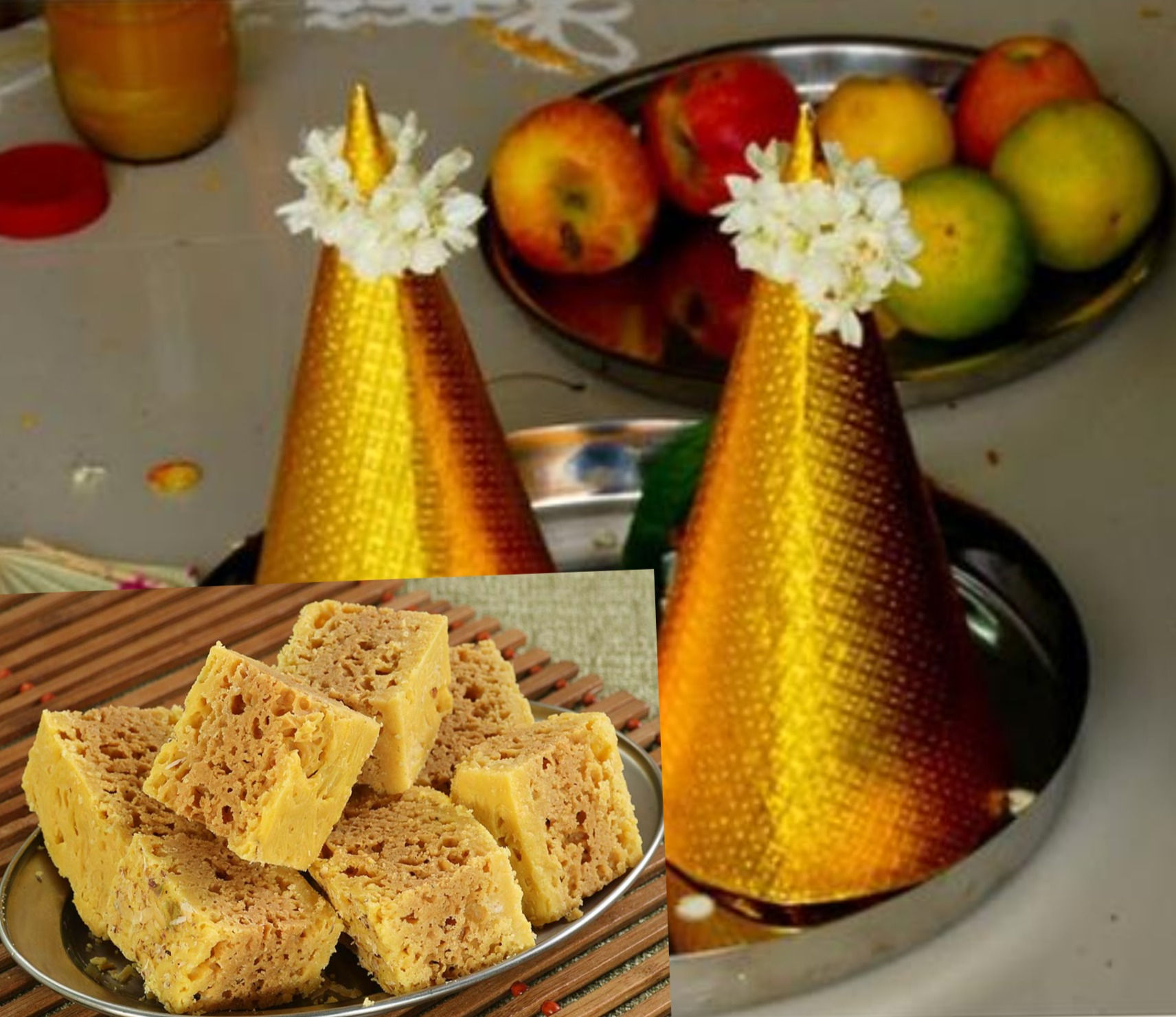 mysore pak kuudu (pair)