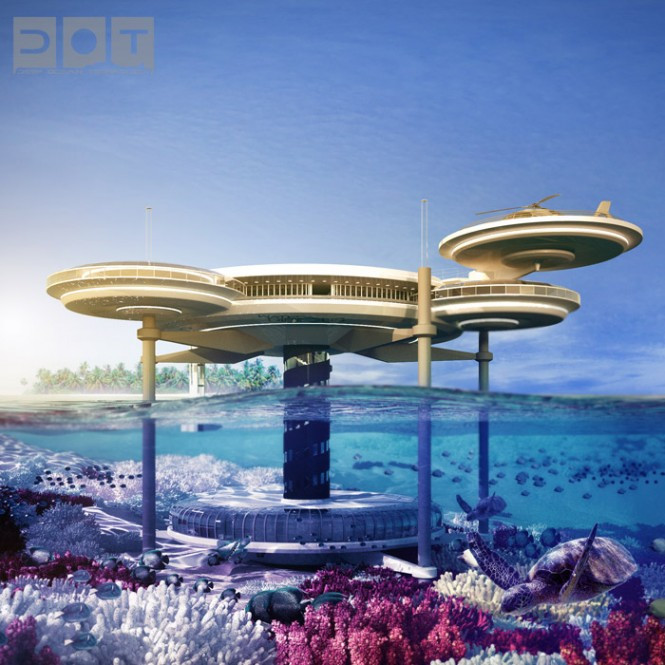 Water Discus tons da arquitetura