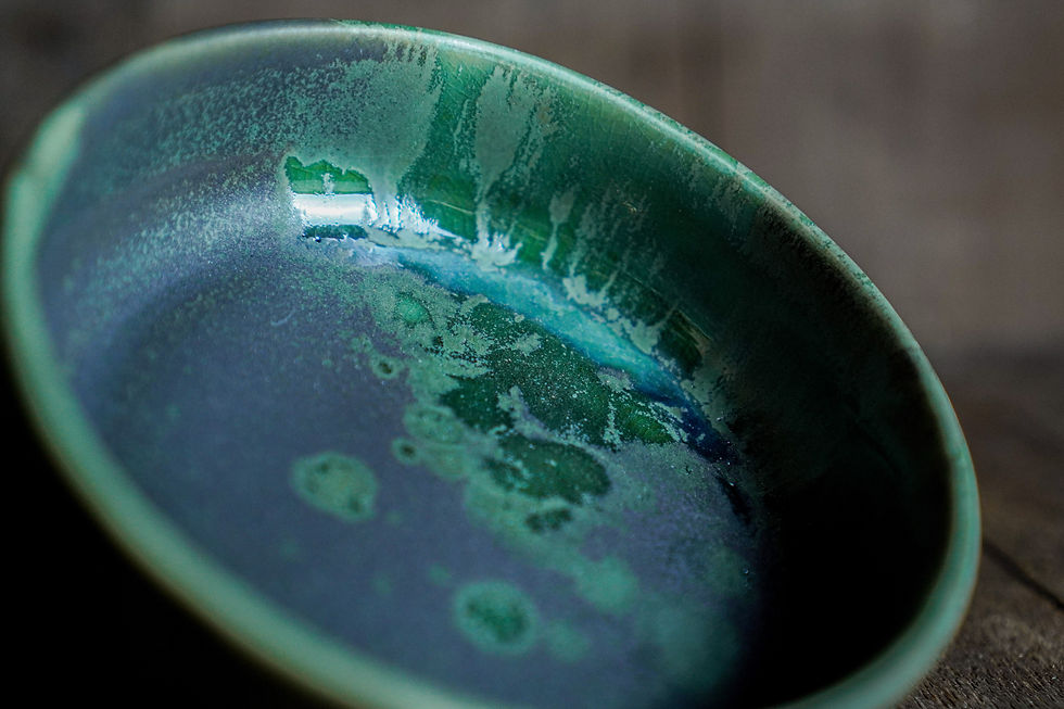 Thumbnail: 匠人5”平碗 / 5” Flat Bowl - Green
